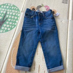 Baby boy, blue jeans